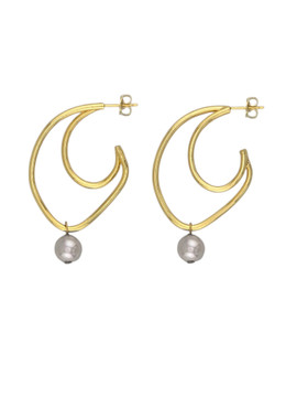 Sonne Bella Gold/Pearl Earrings