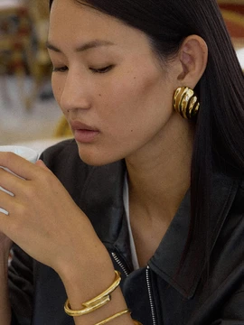 Sonne Harper Earrings Gold