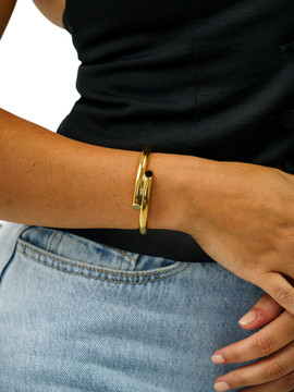 Sonne Kai Gold Bangle