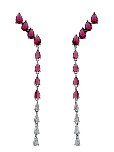 Sonne Sage Earrings Red