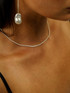 Sonne Tennis Necklace Silver