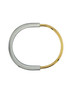 Sonne Ruby Two Tone Bangle