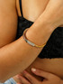 Sonne Ruby Two Tone Bangle