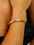 Sonne Ruby Two Tone Bangle