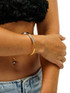 Sonne Ruby Two Tone Bangle