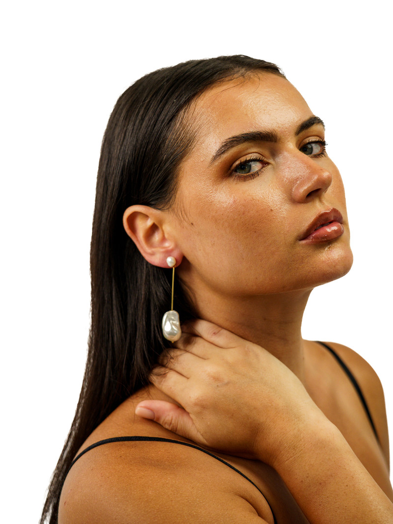 Sonne Lily Pearl Earrings