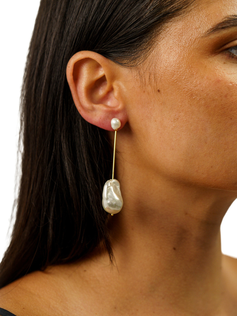 Sonne Lily Pearl Earrings