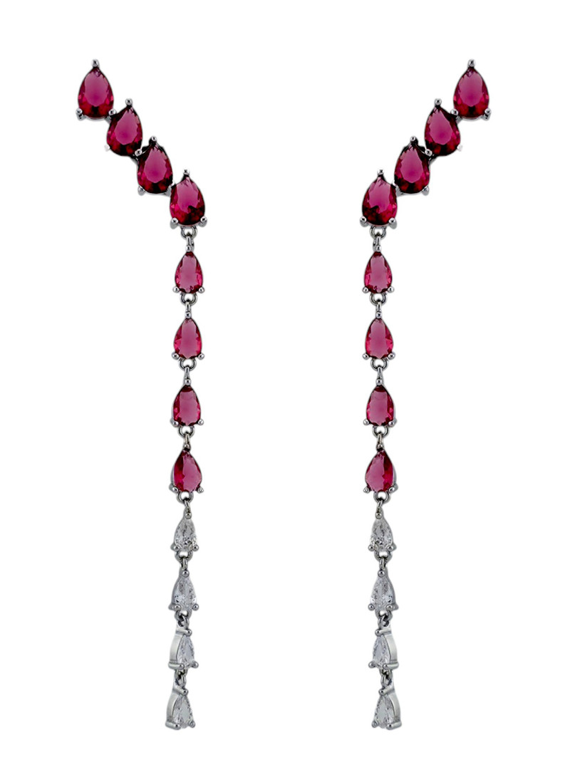 Sonne Sage Earrings Red