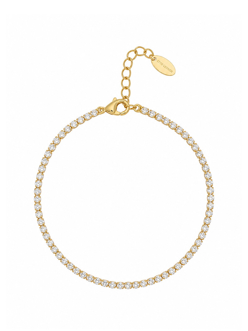 Sonne Tennis Bracelet Gold