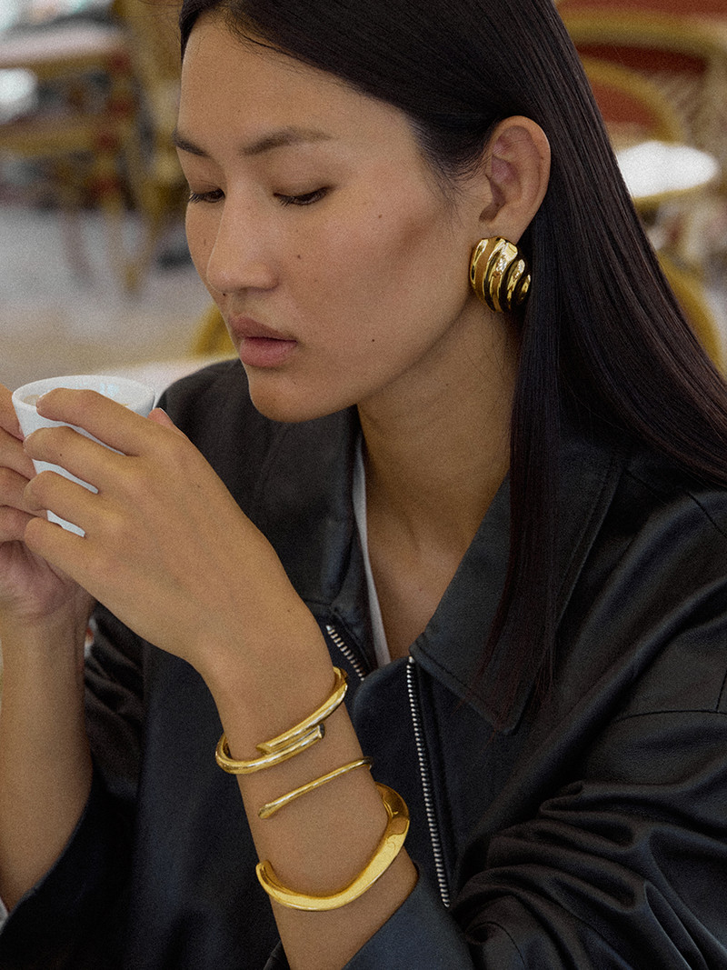 Sonne Josie Bangle Gold