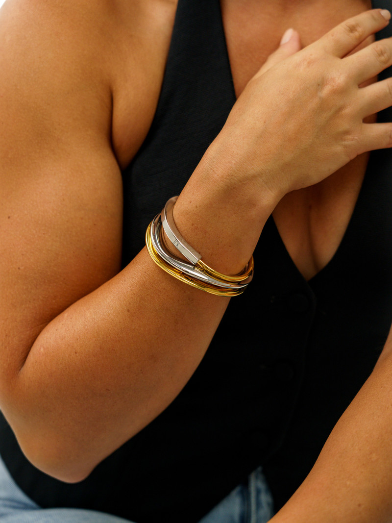 Sonne Josie Bangle Silver