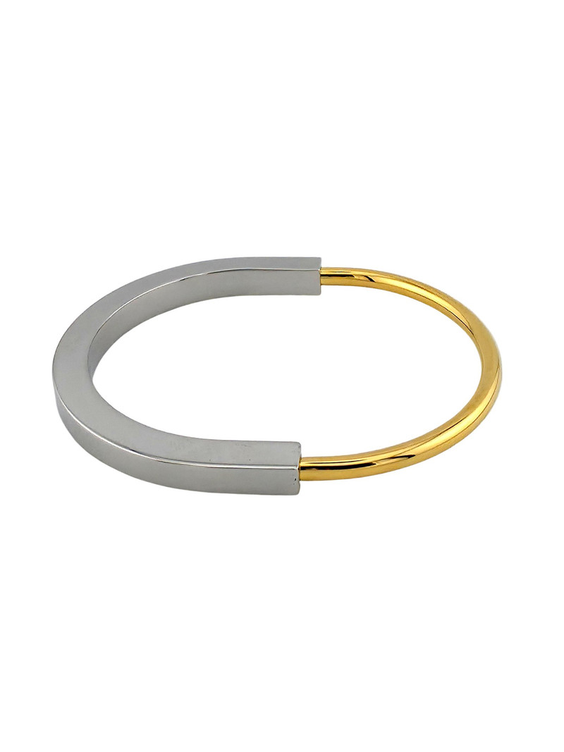 Sonne Ruby Two Tone Bangle