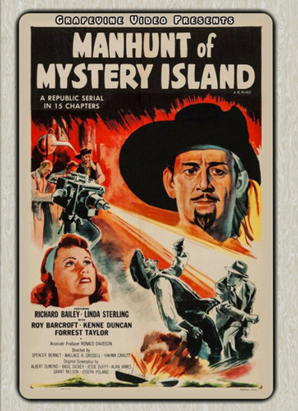 Manhunt Of Mystery Island (1945) DVD