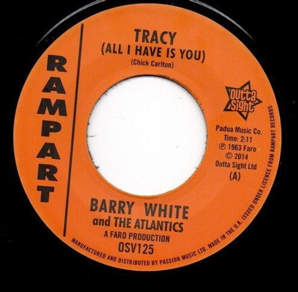 White, Barry Tracy / It Hurts Me 7-Inch Single Vinyl