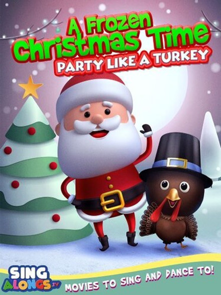 Frozen Christmas Dance: Party Like A Turkey DVD