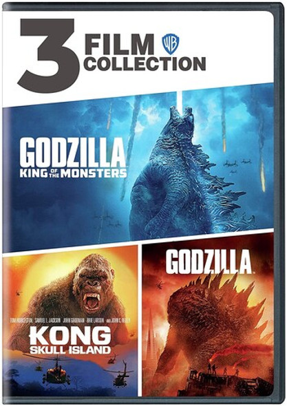 Godzilla / Godzilla: Kotm / Kong: Skull Island DVD