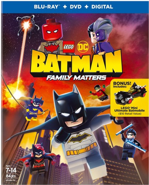 Lego Dc: Batman - Family Matters Blu-Ray