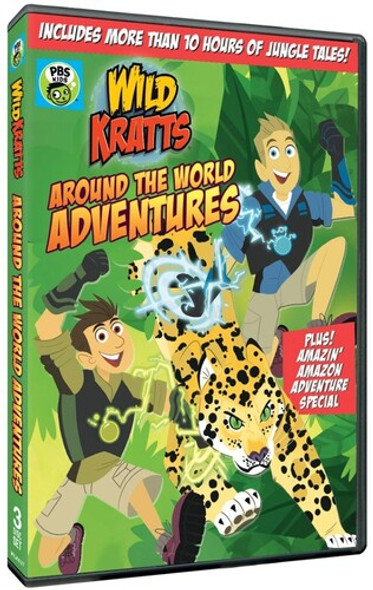 Wild Kratts: Around The World Adventures DVD