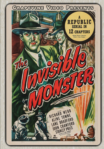 Invisible Monster (1950) DVD