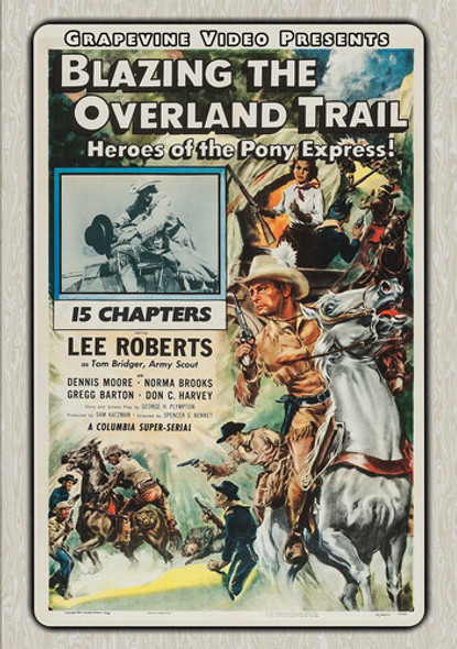 Blazing The Overland Trail (1956) DVD