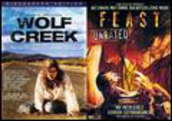 Wolf Creek & Feast (Unrated) DVD