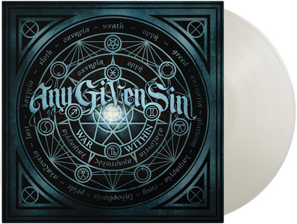 Any Given Sin War Within - Natural Transparent LP Vinyl