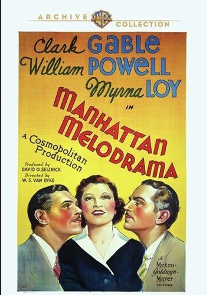 Manhattan Melodrama (1934) DVD