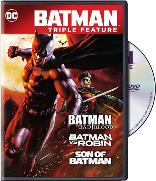 Batman Bad Blood Triple Feature DVD