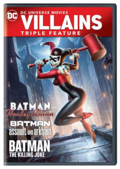 Batman & Harley Quinn Triple Feature DVD