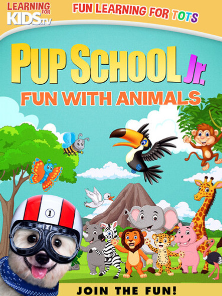 Pup School Jr: Fun With Animals DVD