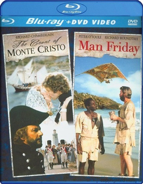 Count Of Monte Cristo / Man Friday Double Feature DVD