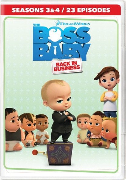 Boss Baby: Back In Bus Ssn 3-4 DVD