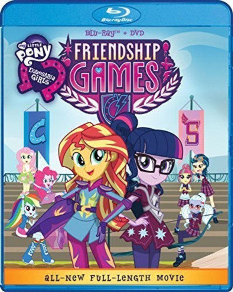 My Little Pony Equestria Girls Friendship Games Blu-Ray