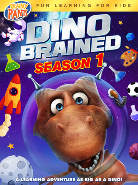 Dino Brained Season 1 DVD