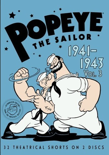 Popeye The Sailor: 1941-1943 - Vol 3 DVD