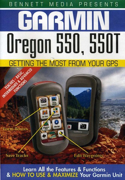 Garmin Oregon 550 550T DVD