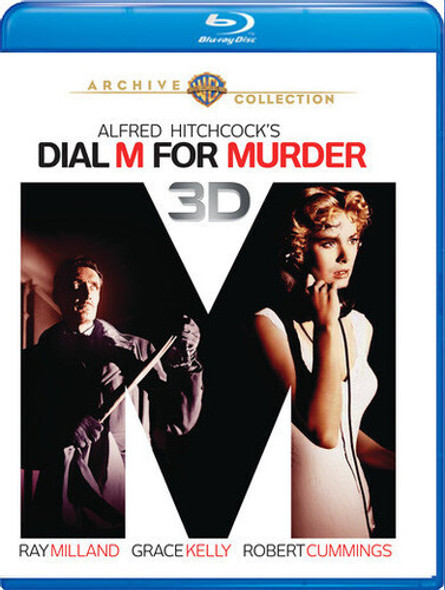 Dial M For Murder Blu-Ray 3-D