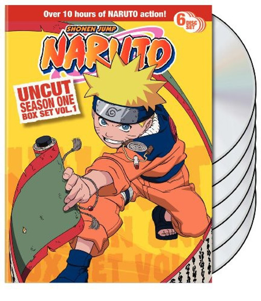 Naruto Uncut Season 1 V.1 Box Set DVD