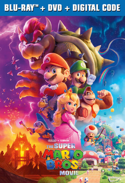 Super Mario Bros Movie Blu-Ray