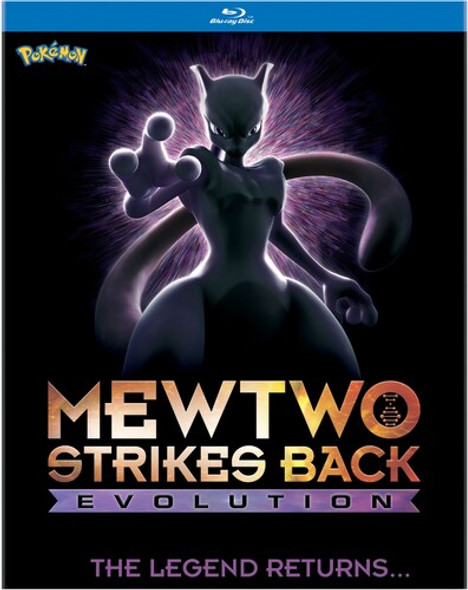 Pokemon The Movie: Mewtwo Strikes Back Evolution Blu-Ray