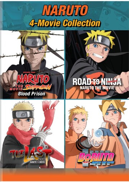 Naruto: 4-Movie Collection DVD