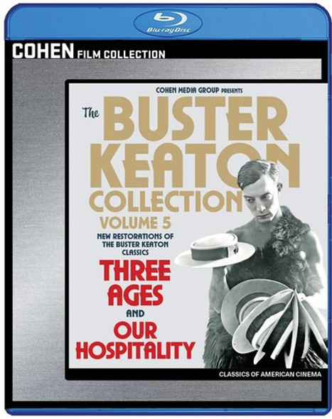 Buster Keaton Coll 5: Three Ages & Our Hospitality Blu-Ray