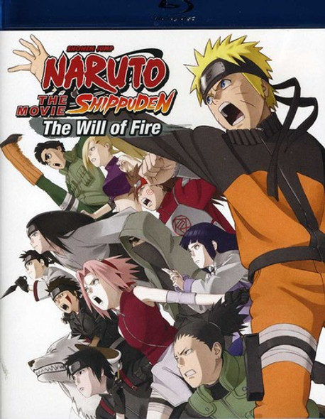 Naruto Shippuden The Movie: The Will Of Fire Blu-Ray