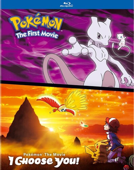 Pokemon Movies 1 & 20 Blu-Ray