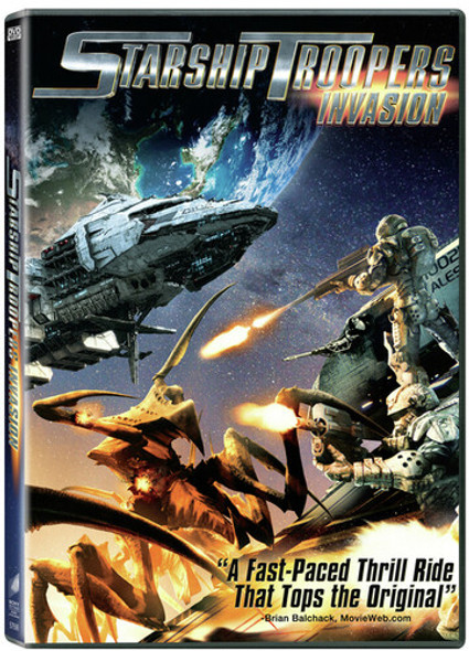 Starship Troopers: Invasion DVD