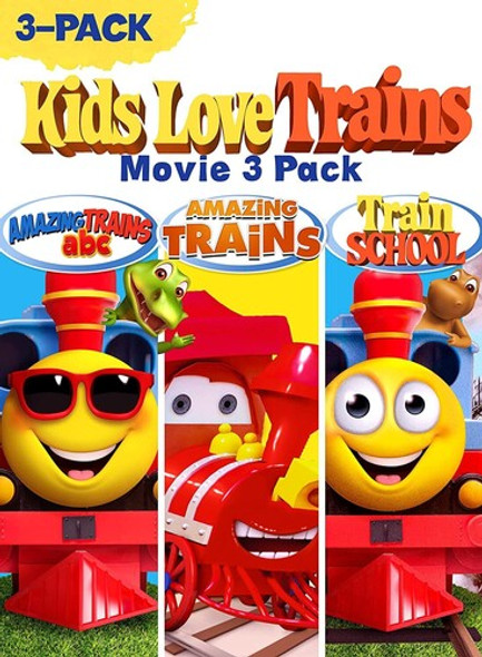 Kids Love Trains: Movie 3 Pack DVD