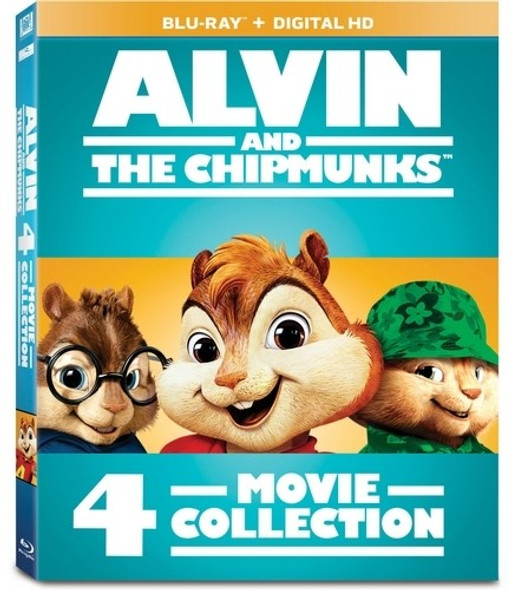 Alvin & The Chipmunks 4-Movie Collection Blu-Ray