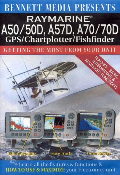 Raymarine A50/A50D A57D A70/A70D Gps/Chartplotter DVD