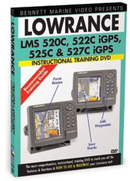 Lowrance Lms 520C 522C Igps 525C & 527C Igps DVD