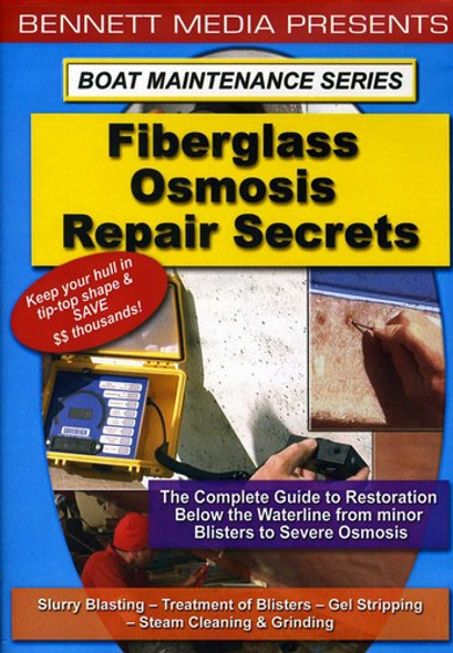 Fiberglass Osmosis Repair Secrets DVD